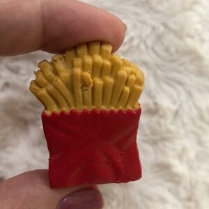 Vintage 1980's Russ French fries fry school eraser
